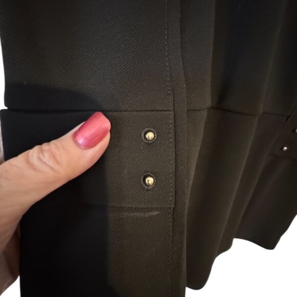 ❤️GORGEOUS SPRING/SUMMER BLACK SLEEVELESS TOP  SIZE: 0 - Picture 3 of 12